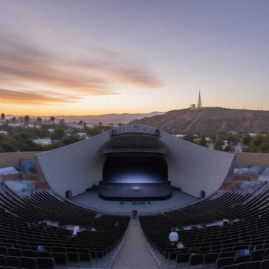 AI-created image of Hollywood Bowl
