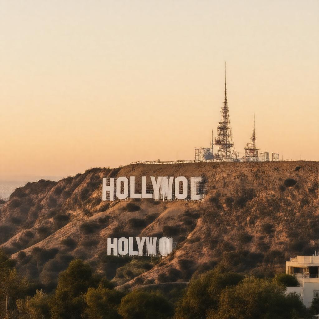 Click to view larger image AI-created image of Hollywood Sign Trust