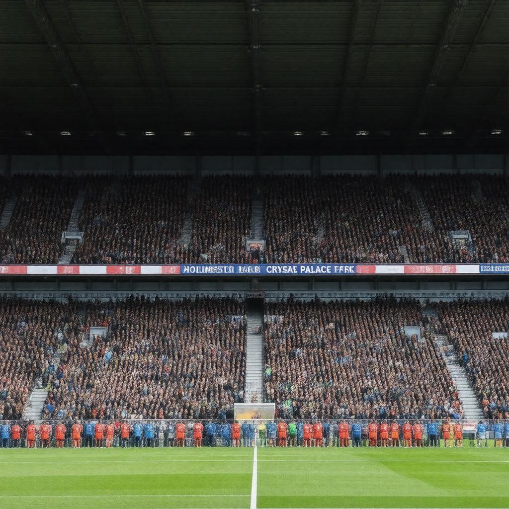 AI-created image of Holmesdale Road Stand