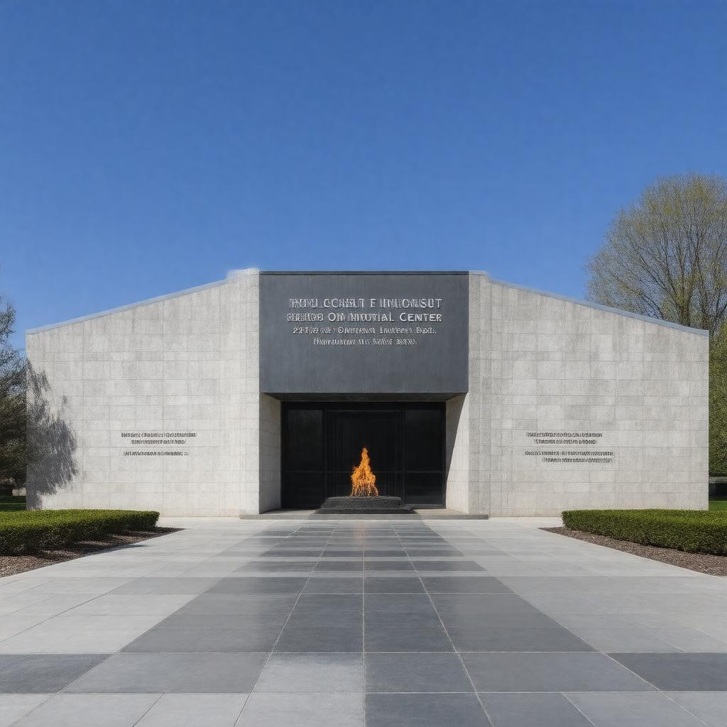 AI-created image of Holocaust Memorial Center (Farmington Hills)
