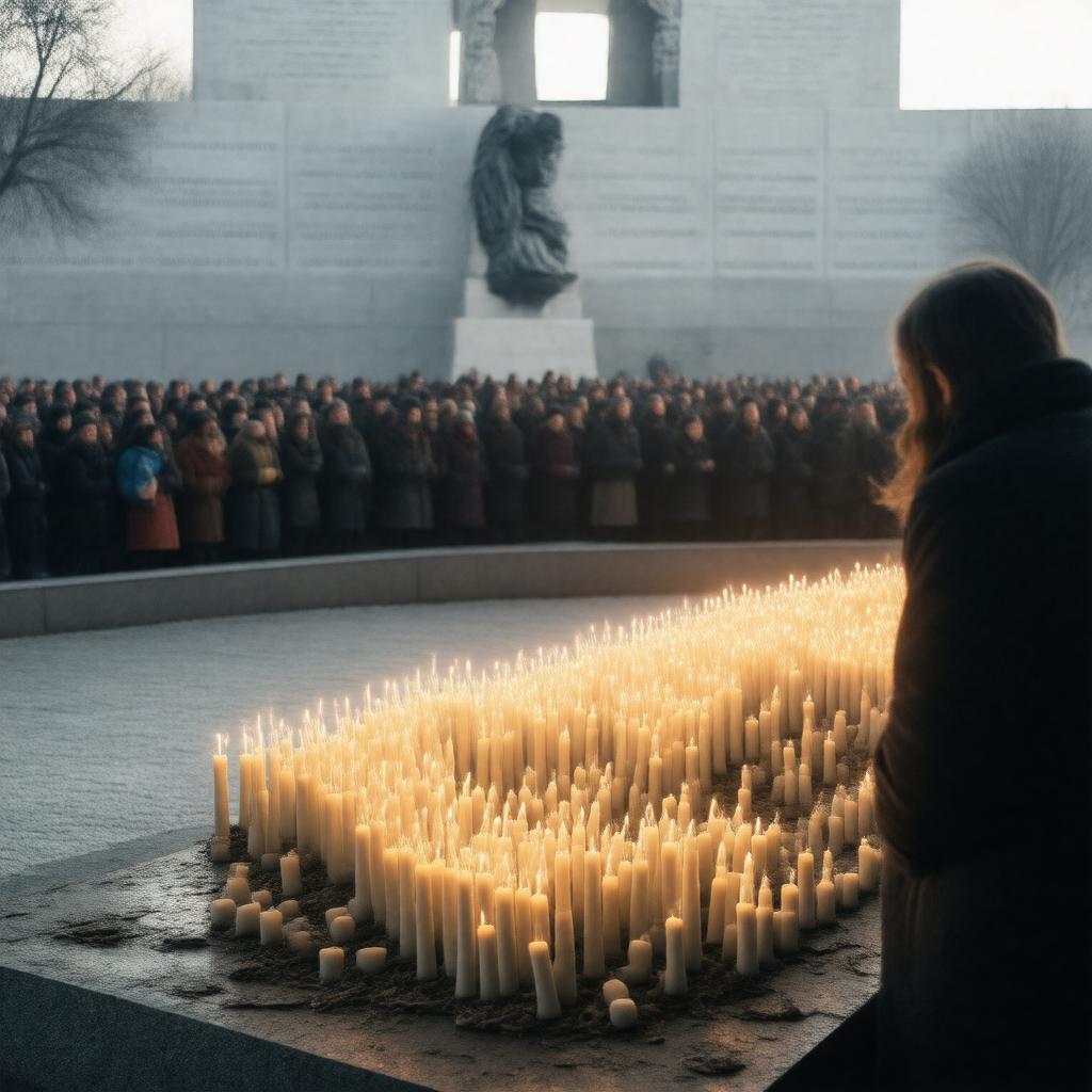 AI-created image of Holocaust Memorial Day