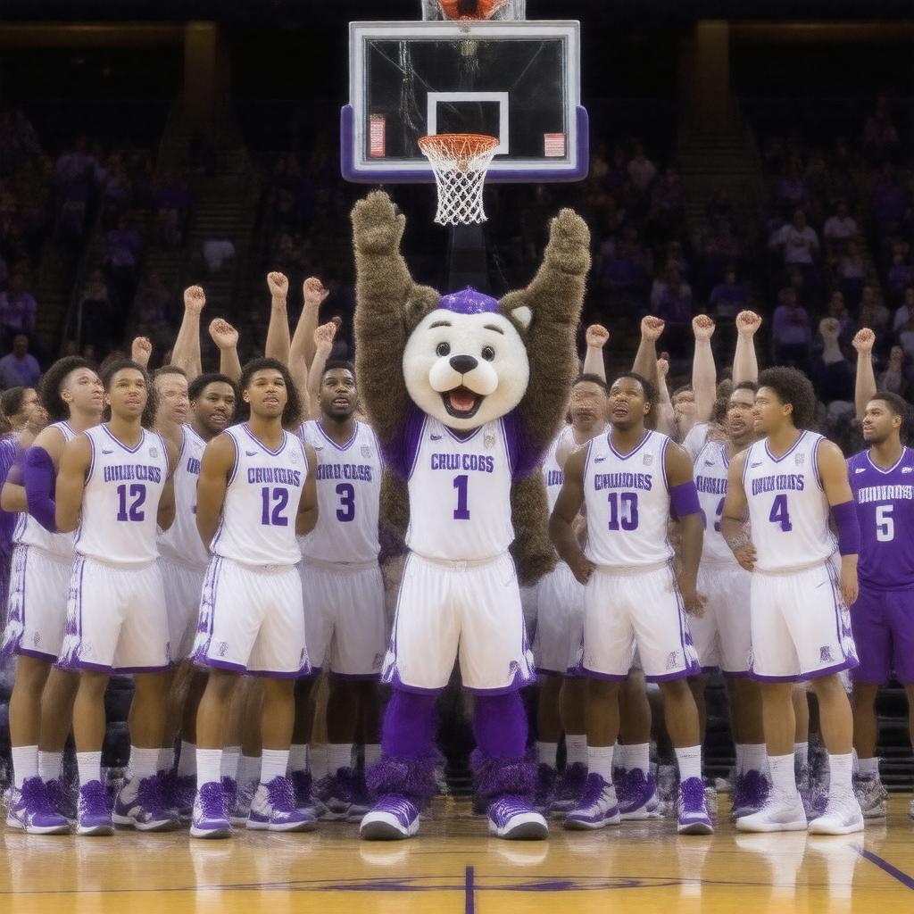 AI-created image of Holy Cross Crusaders