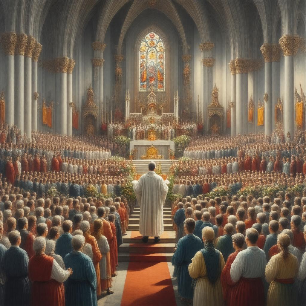 Click to view larger image AI-created image of Holy Days of Obligation