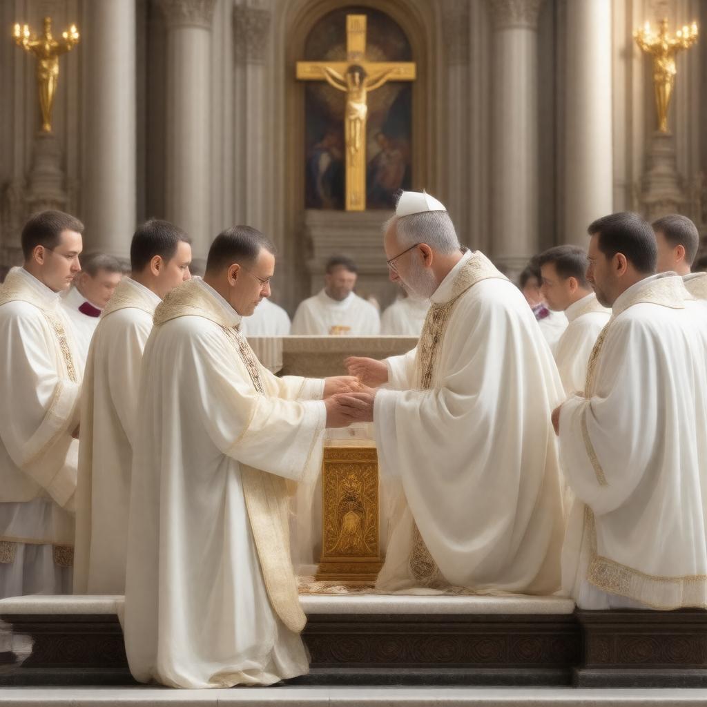AI-created image of Holy Orders