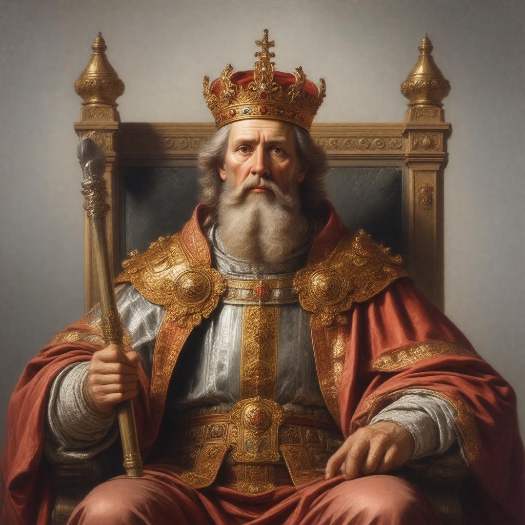 AI-created image of Holy Roman Emperor
