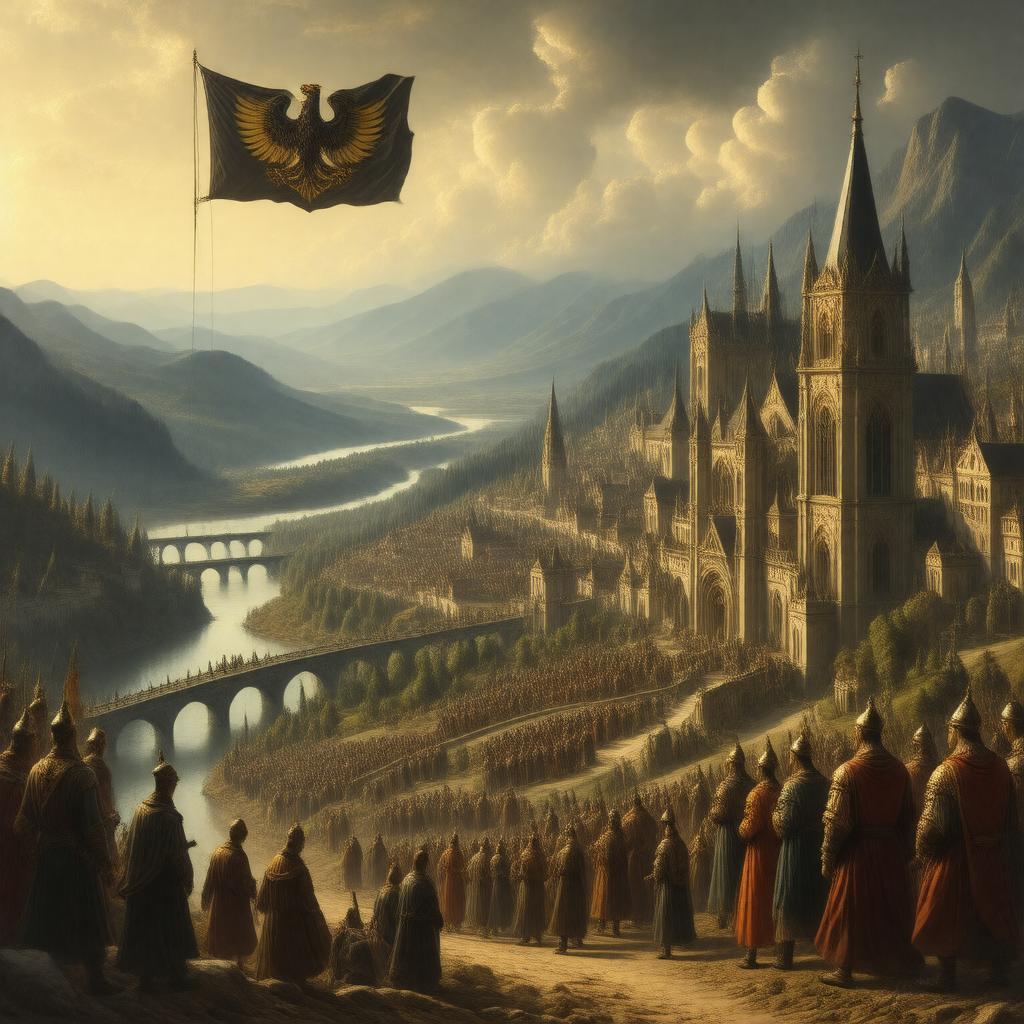 AI-created image of Holy Roman Empire