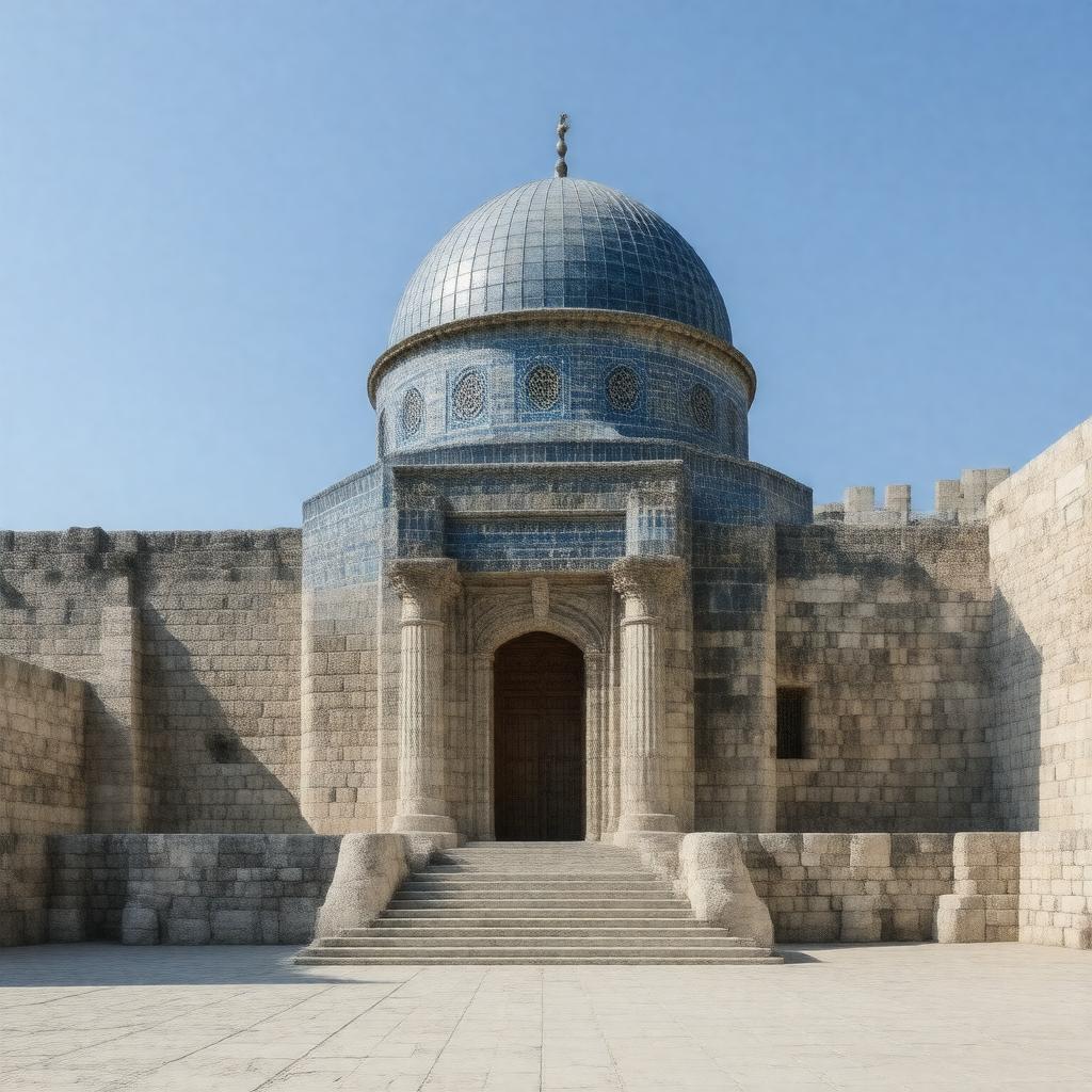 AI-created image of Holy Temple