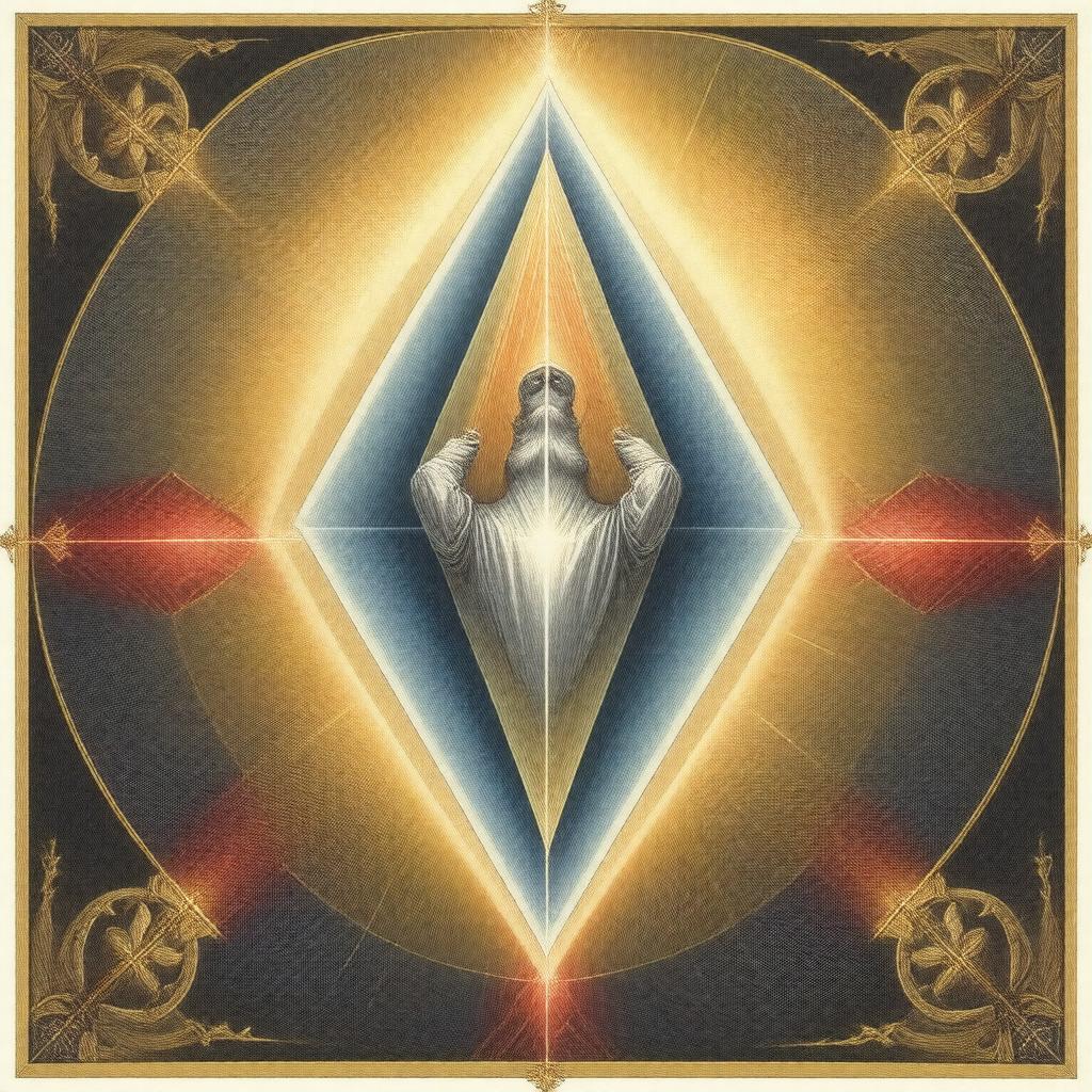 AI-created image of Holy Trinity