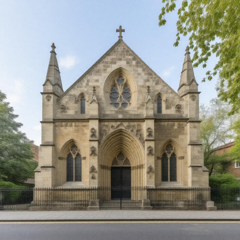 AI-created image of Holy Trinity Brompton