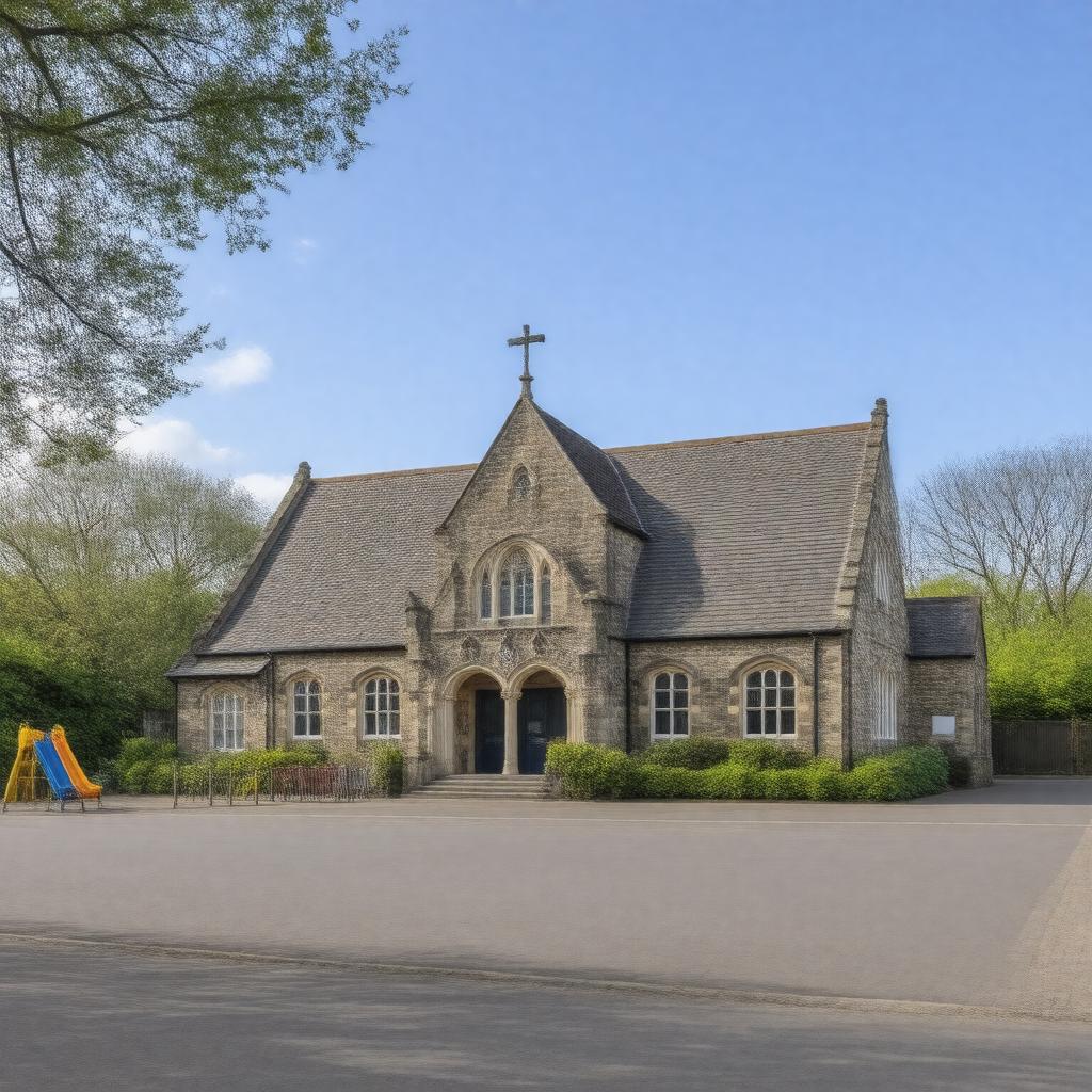 Click to view larger image AI-created image of Holy Trinity Church of England Primary School