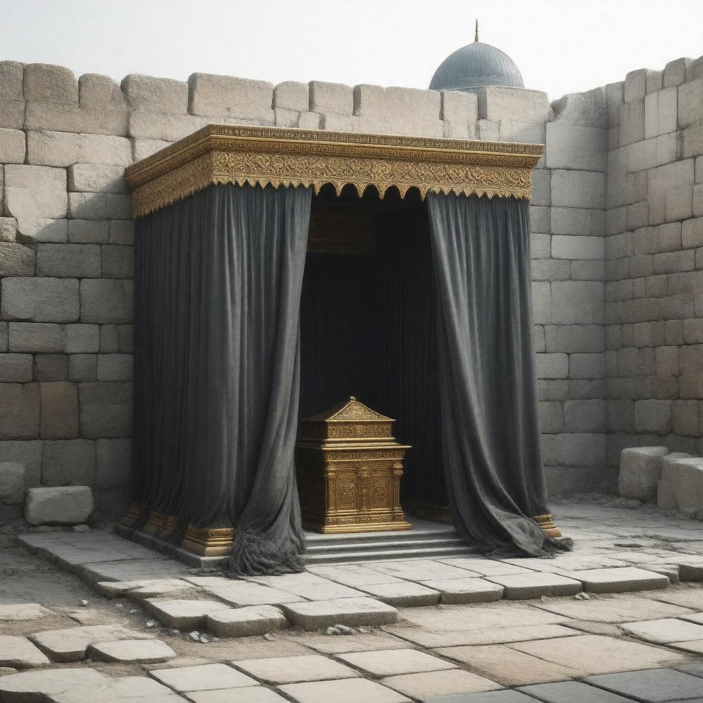 Click to view larger image AI-created image of Holy of Holies