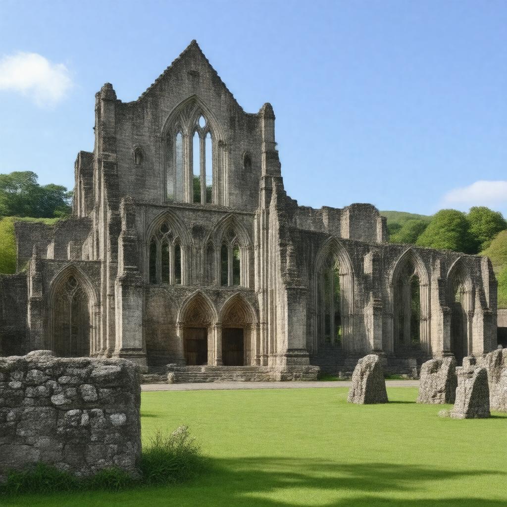 AI-created image of Holyrood Abbey
