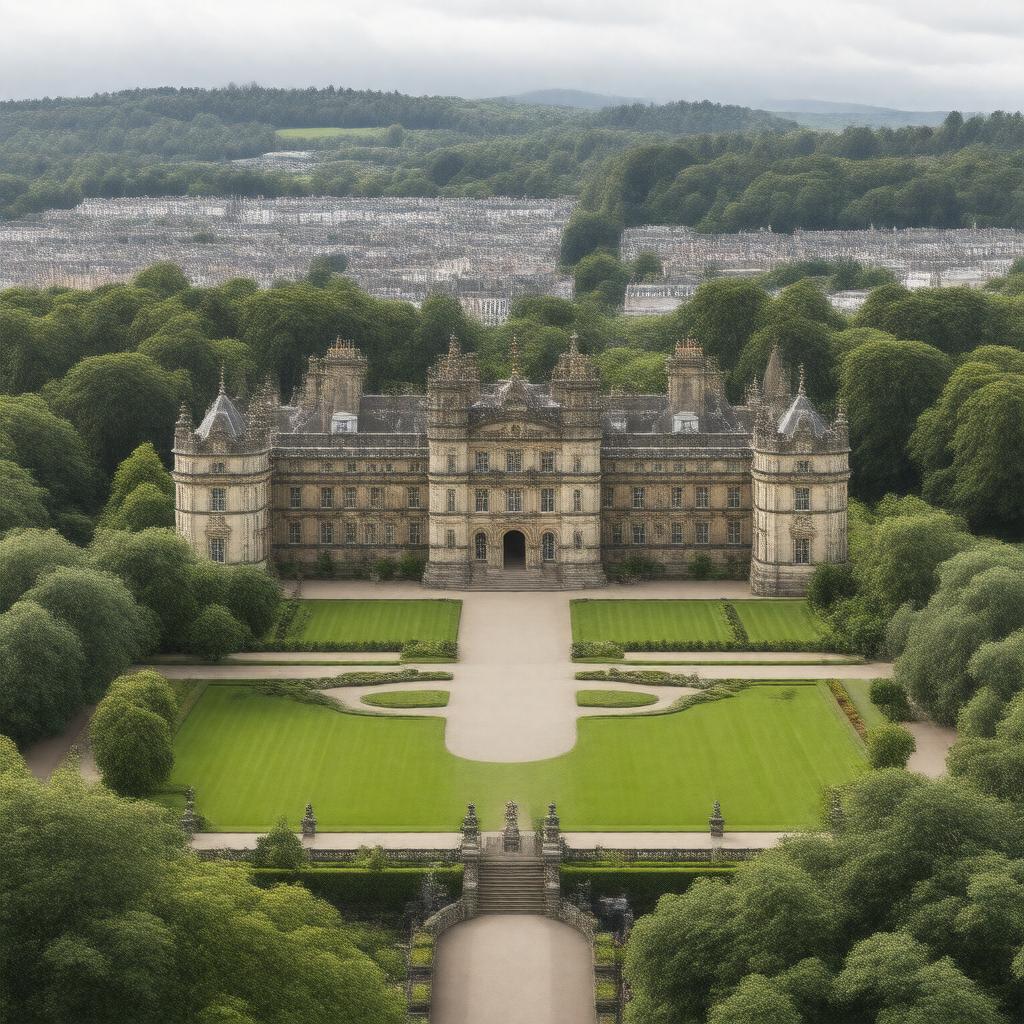 AI-created image of Holyrood Palace