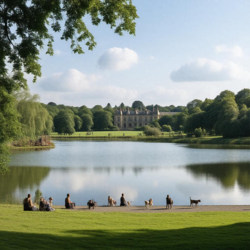 AI-created image of Holywells Park