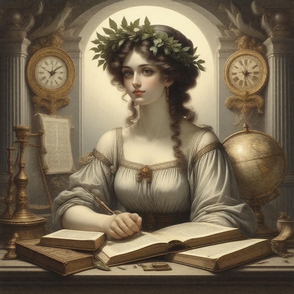 AI-created image of Homage to Clio