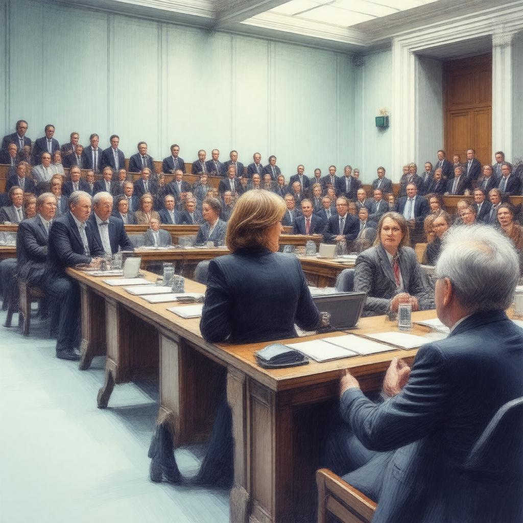 Click to view larger image AI-created image of Home Affairs Select Committee