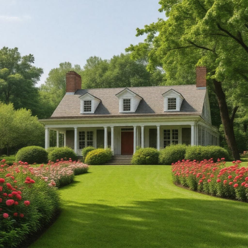 Click to view larger image AI-created image of Home of Franklin D. Roosevelt National Historic Site