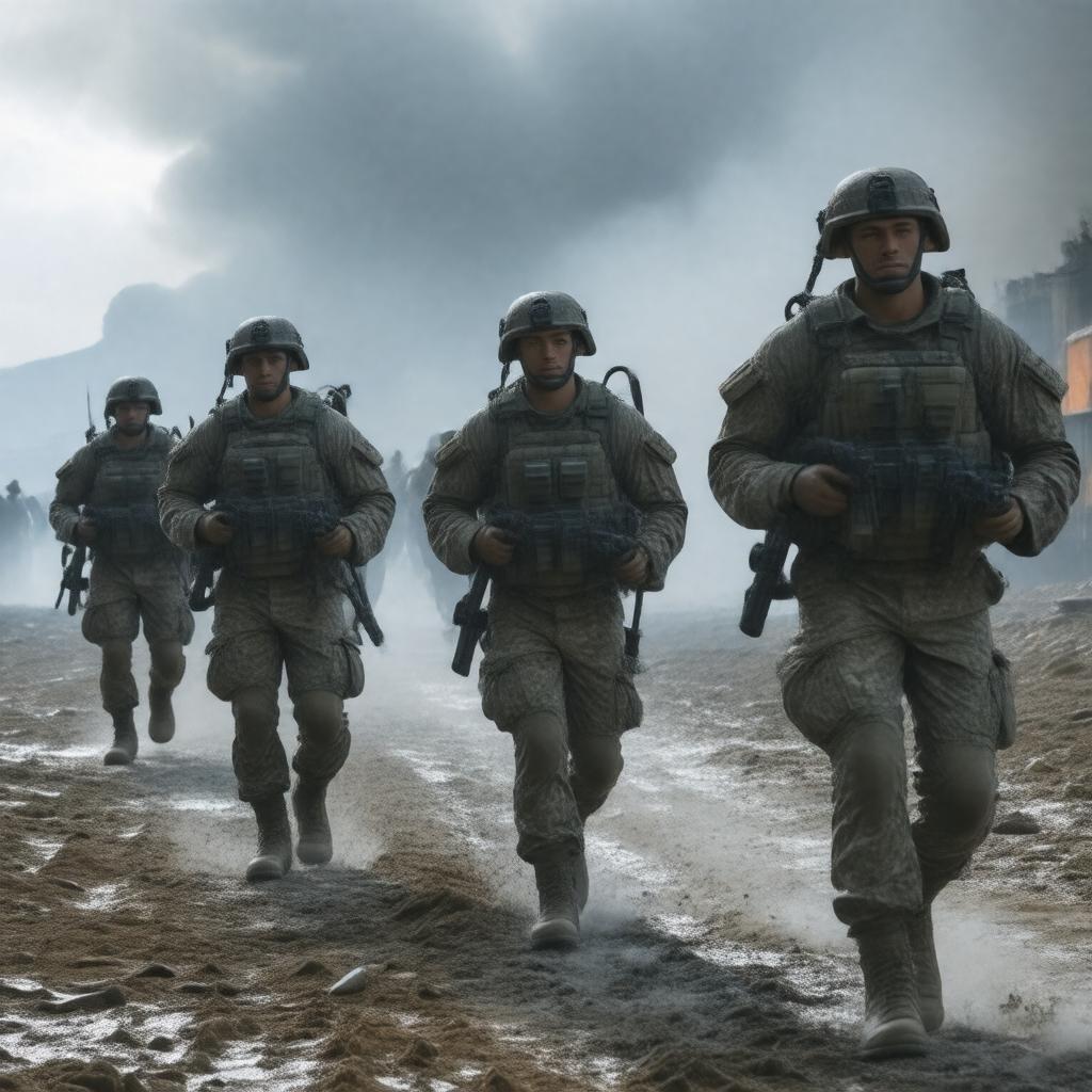 Click to view larger image AI-created image of Home of the Brave