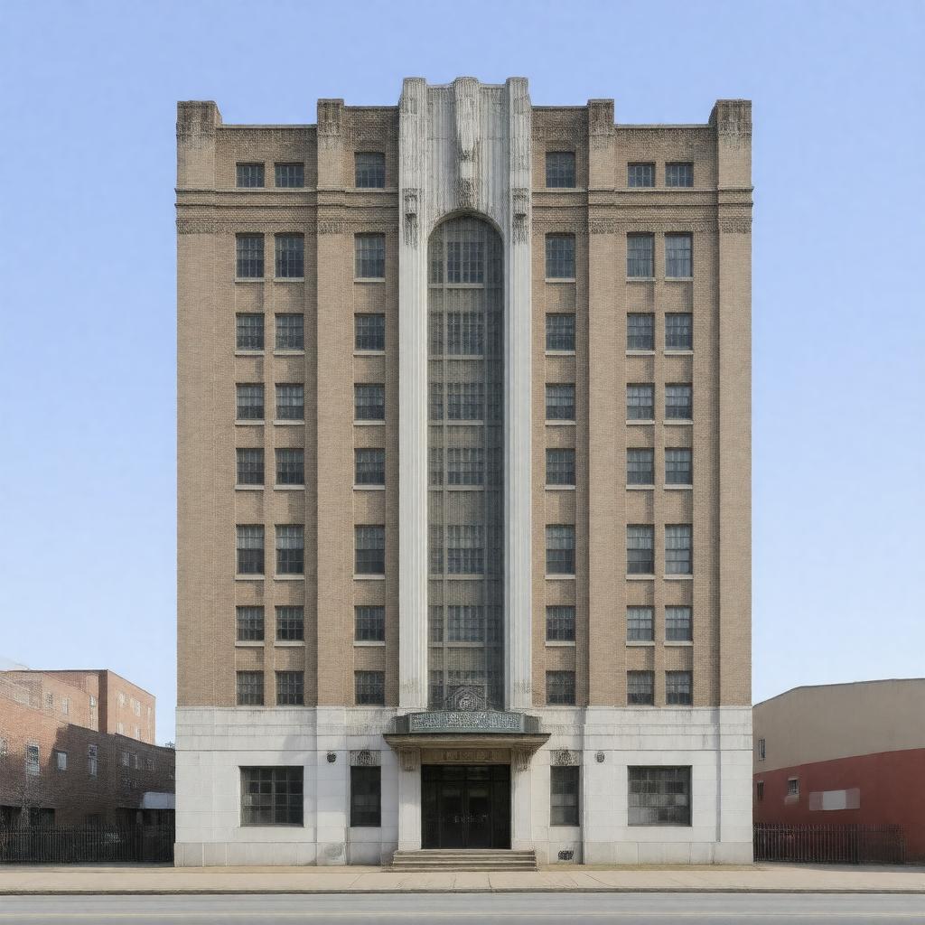 AI-created image of Homer G. Phillips Hospital