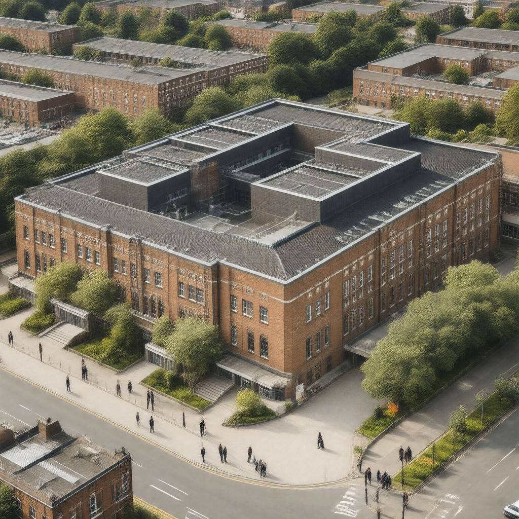AI-created image of Homerton University Hospital