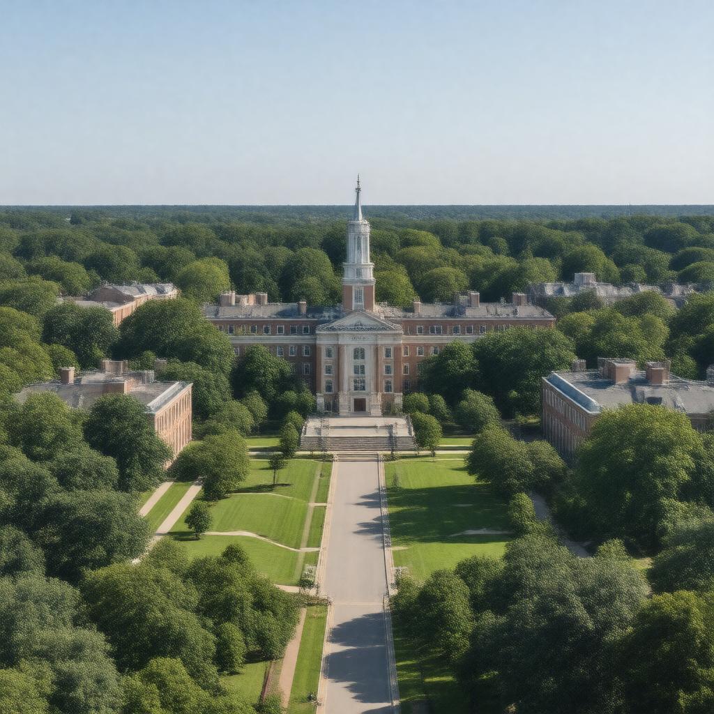 AI-created image of Homewood Campus