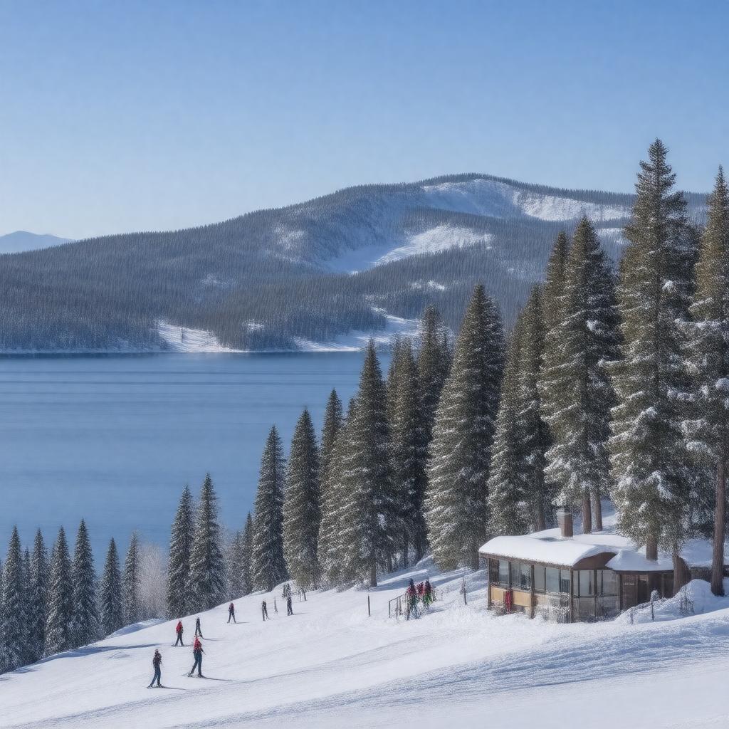 Click to view larger image AI-created image of Homewood Mountain Resort