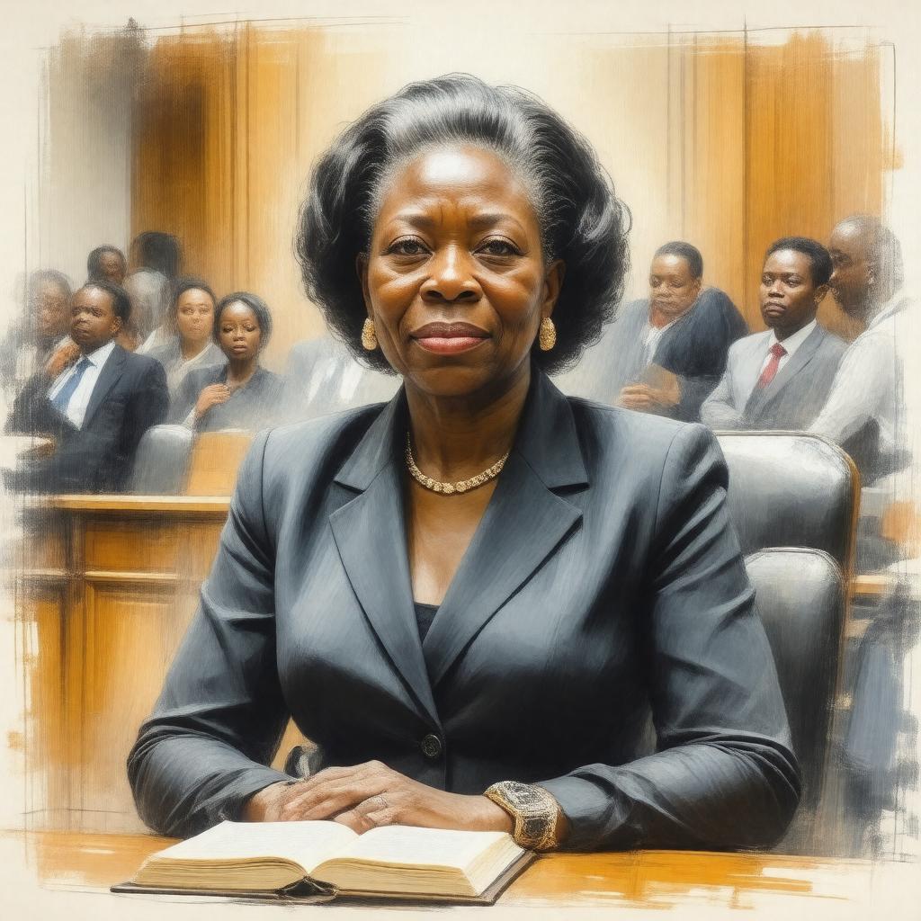 AI-created image of Hon. Gertrude Stuart