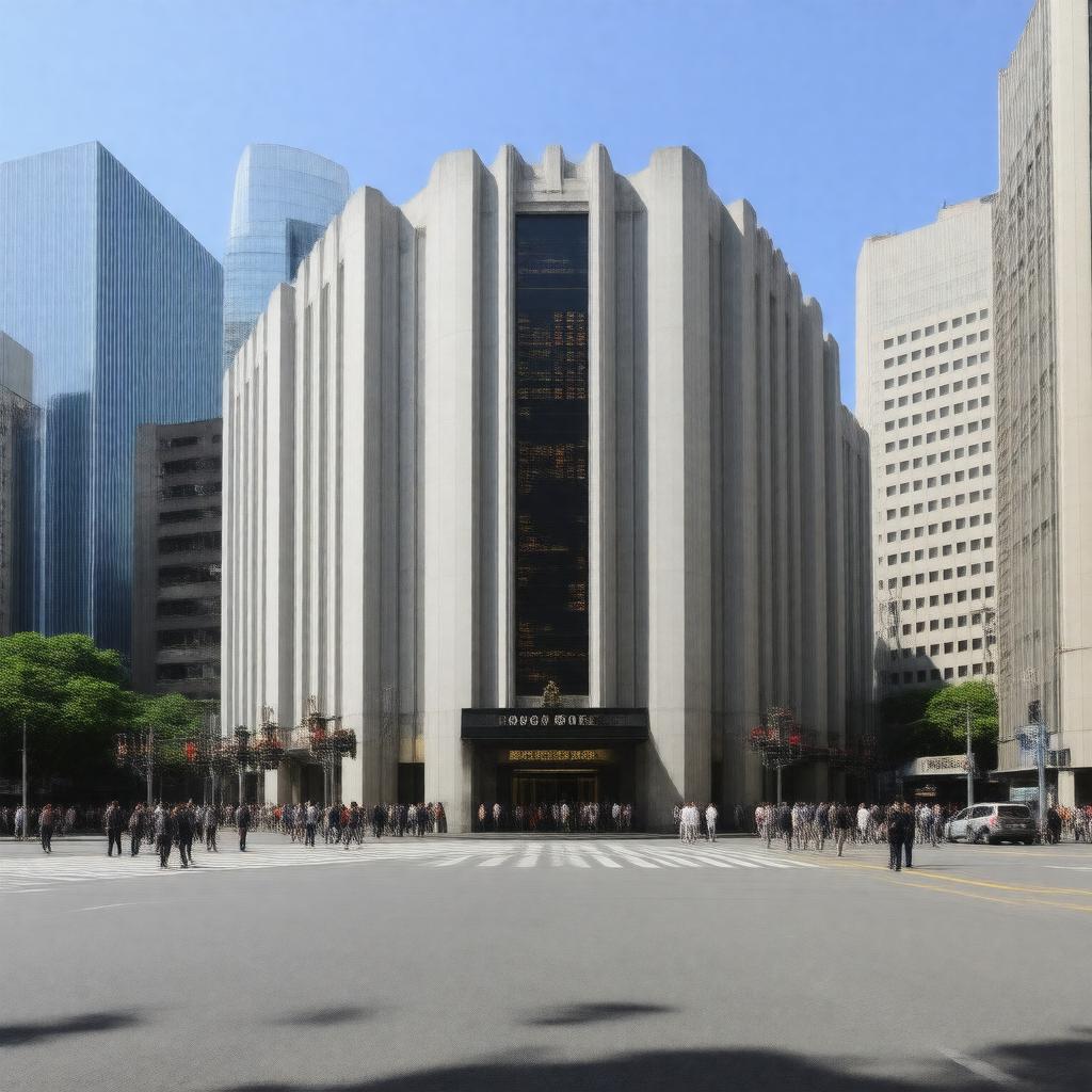 AI-created image of Hong Kong Stock Exchange