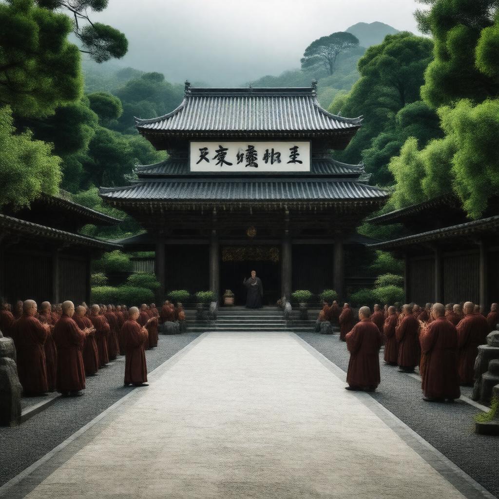 AI-created image of Honmon Butsuryū-shū