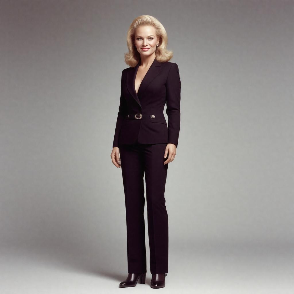 AI-created image of Honor Blackman
