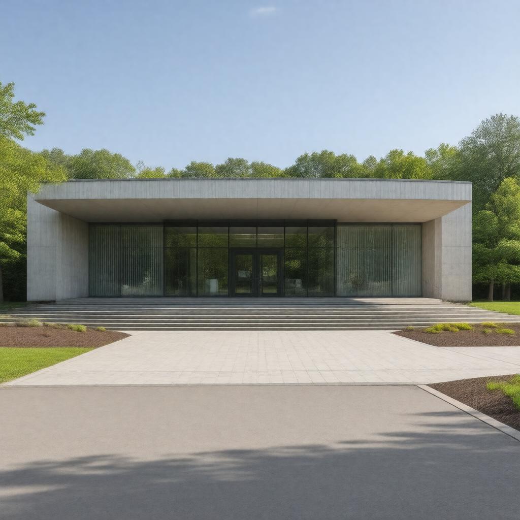 Click to view larger image AI-created image of Hood Museum of Art