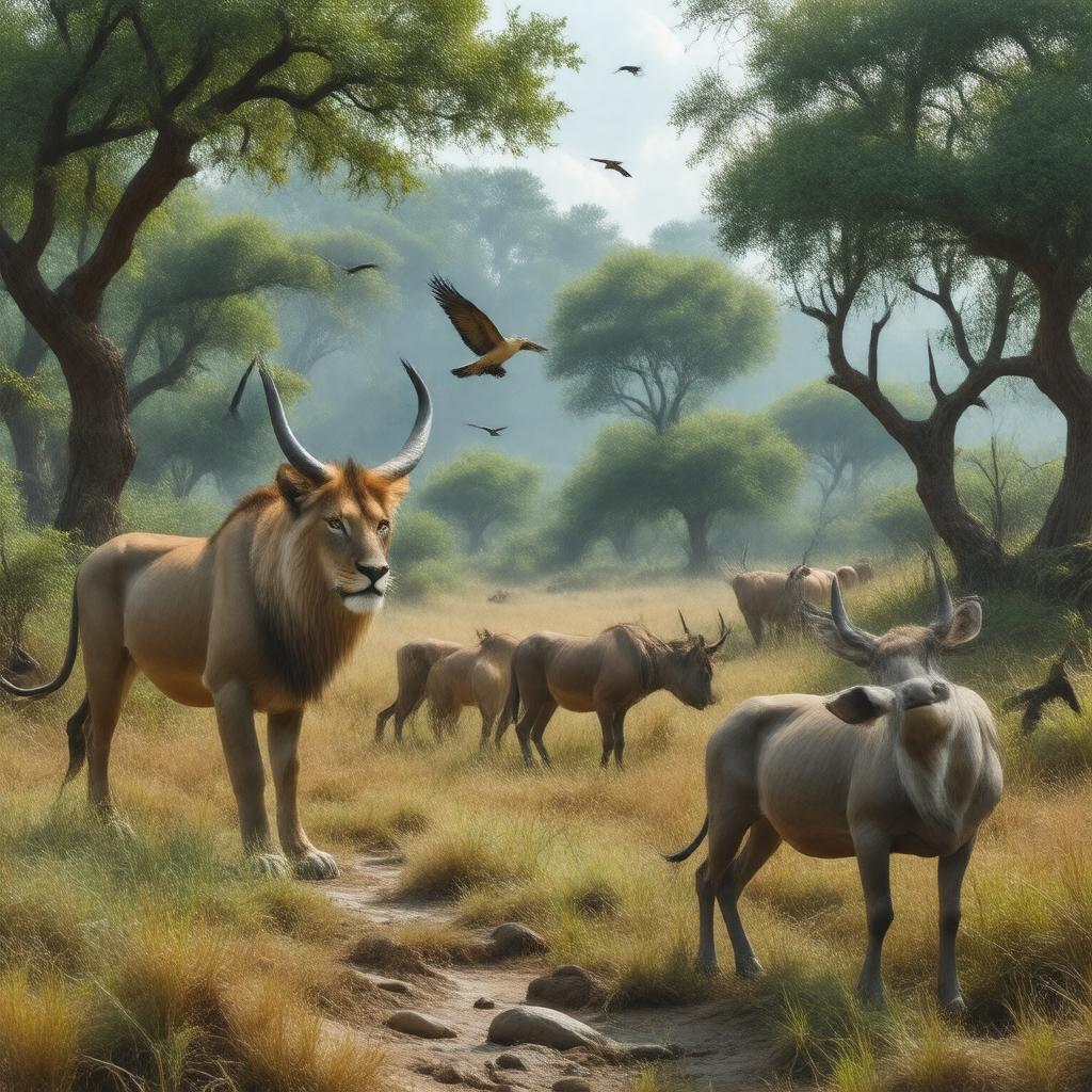 Click to view larger image AI-created image of Hoofstock Trail