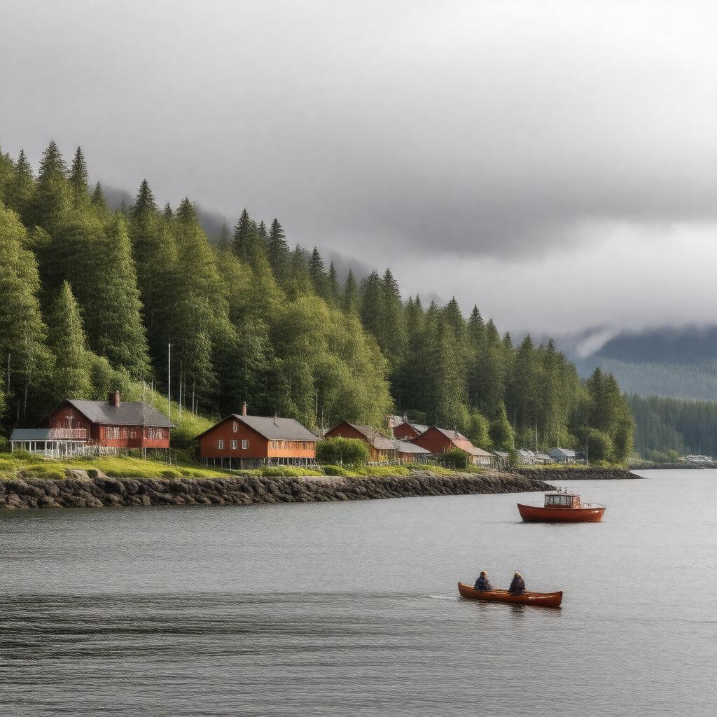 Click to view larger image AI-created image of Hoonah