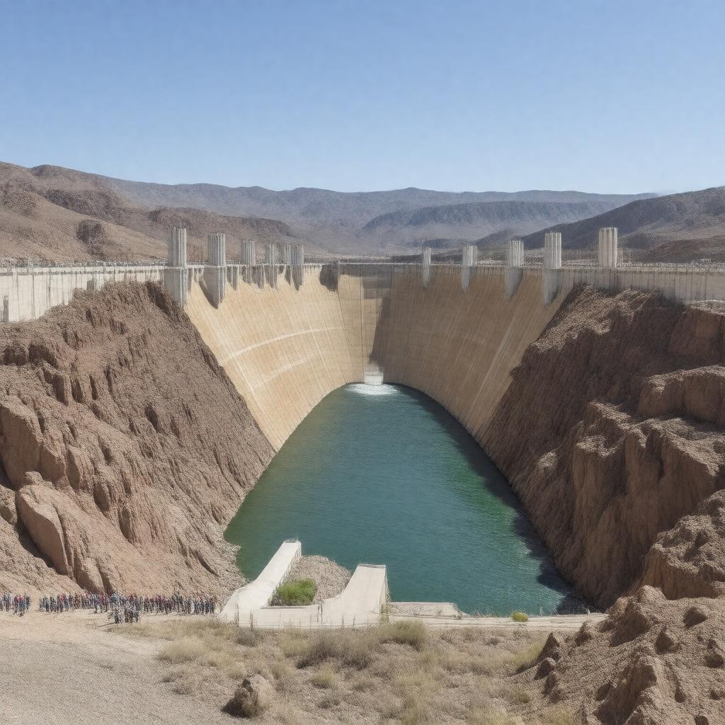 AI-created image of Hoover Dam