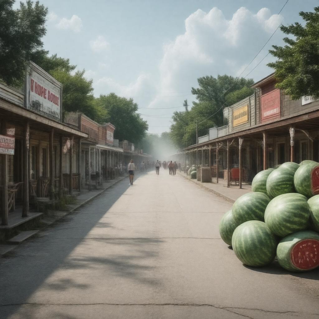 AI-created image of Hope, Arkansas, USA