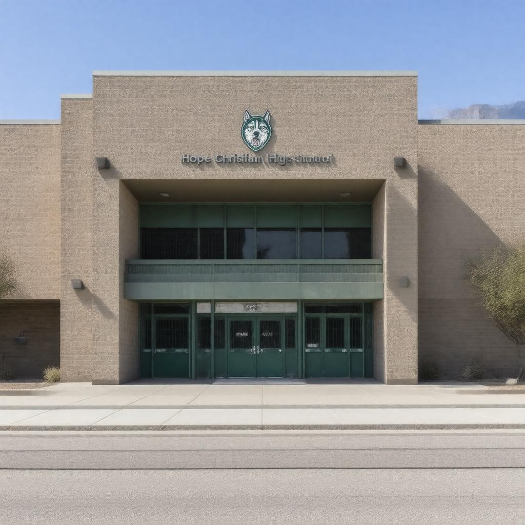 AI-created image of Hope Christian High School