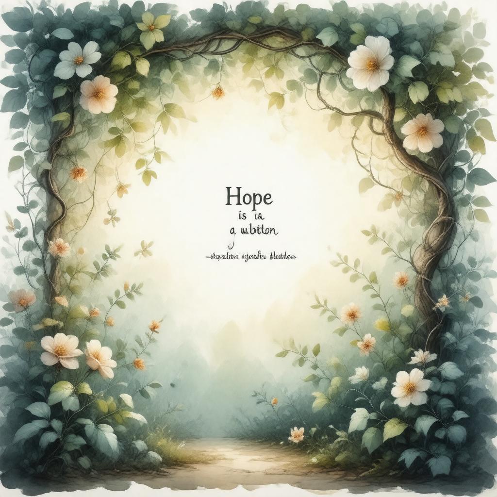 Click to view larger image AI-created image of Hope is a subtle glutton