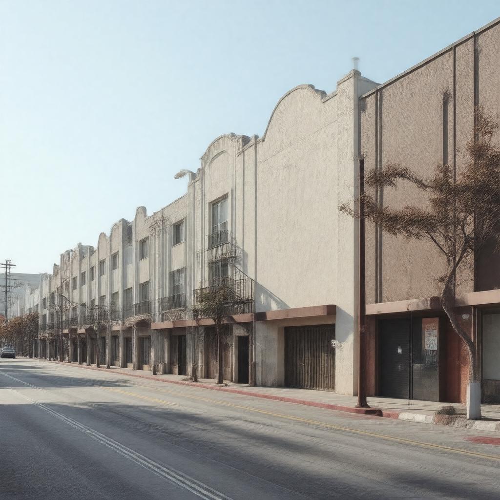 AI-created image of Hopetown Street