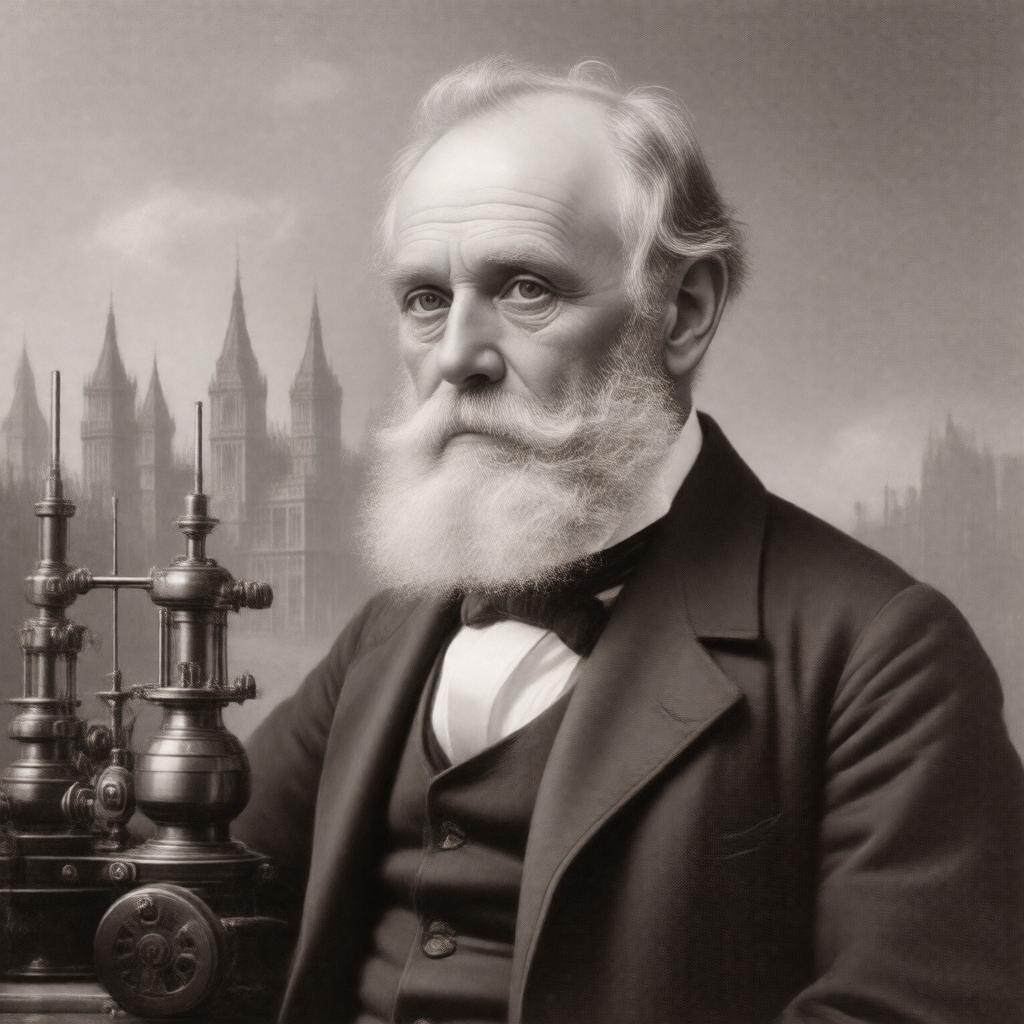 AI-created image of Horace Darwin
