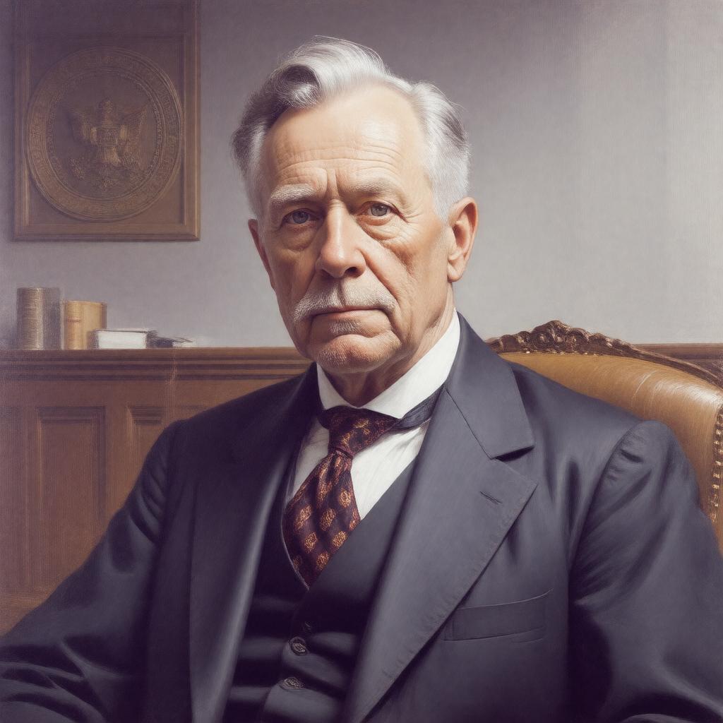 Click to view larger image AI-created image of Horace Gray