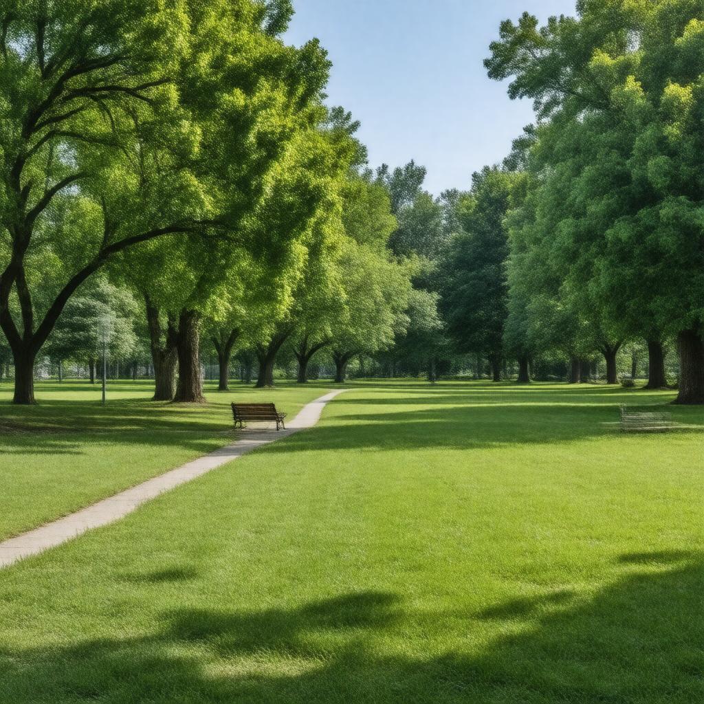 AI-created image of Horatio Harris Park