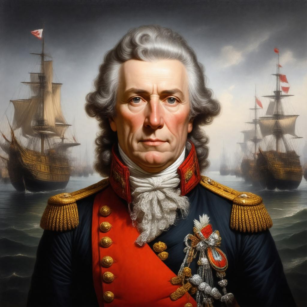 AI-created image of Horatio Nelson
