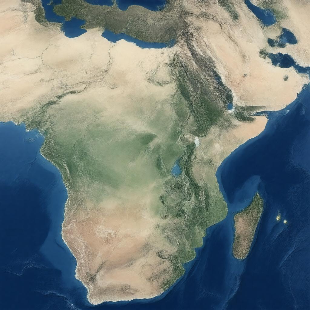 AI-created image of Horn of Africa