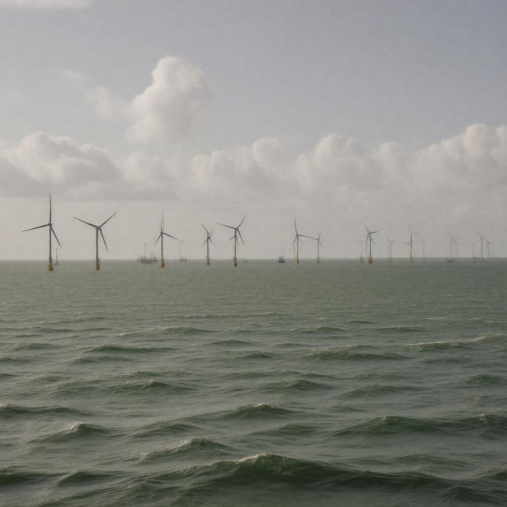 AI-created image of Hornsea 1