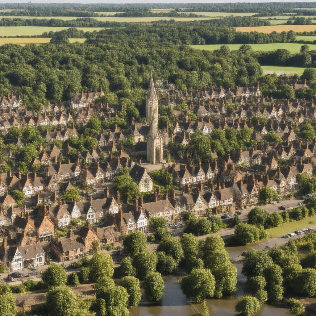 AI-created image of Horsham