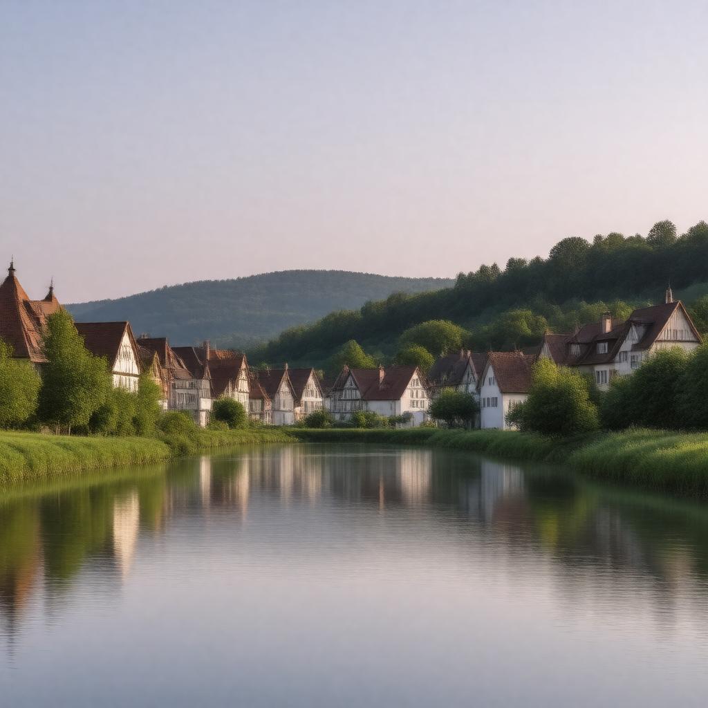 AI-created image of Horstel, Germany