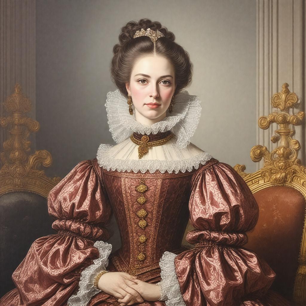 AI-created image of Hortense Mancini