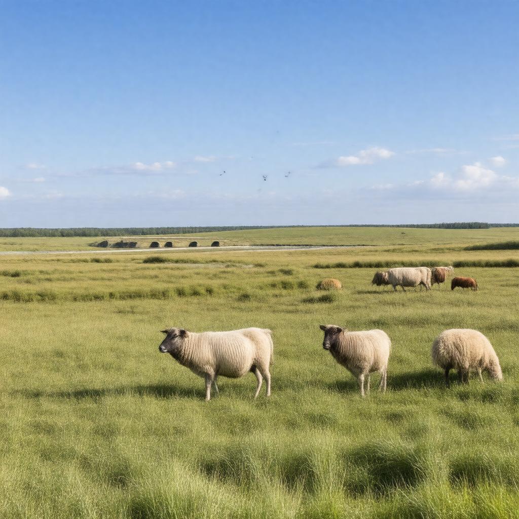 AI-created image of Hortobágy National Park