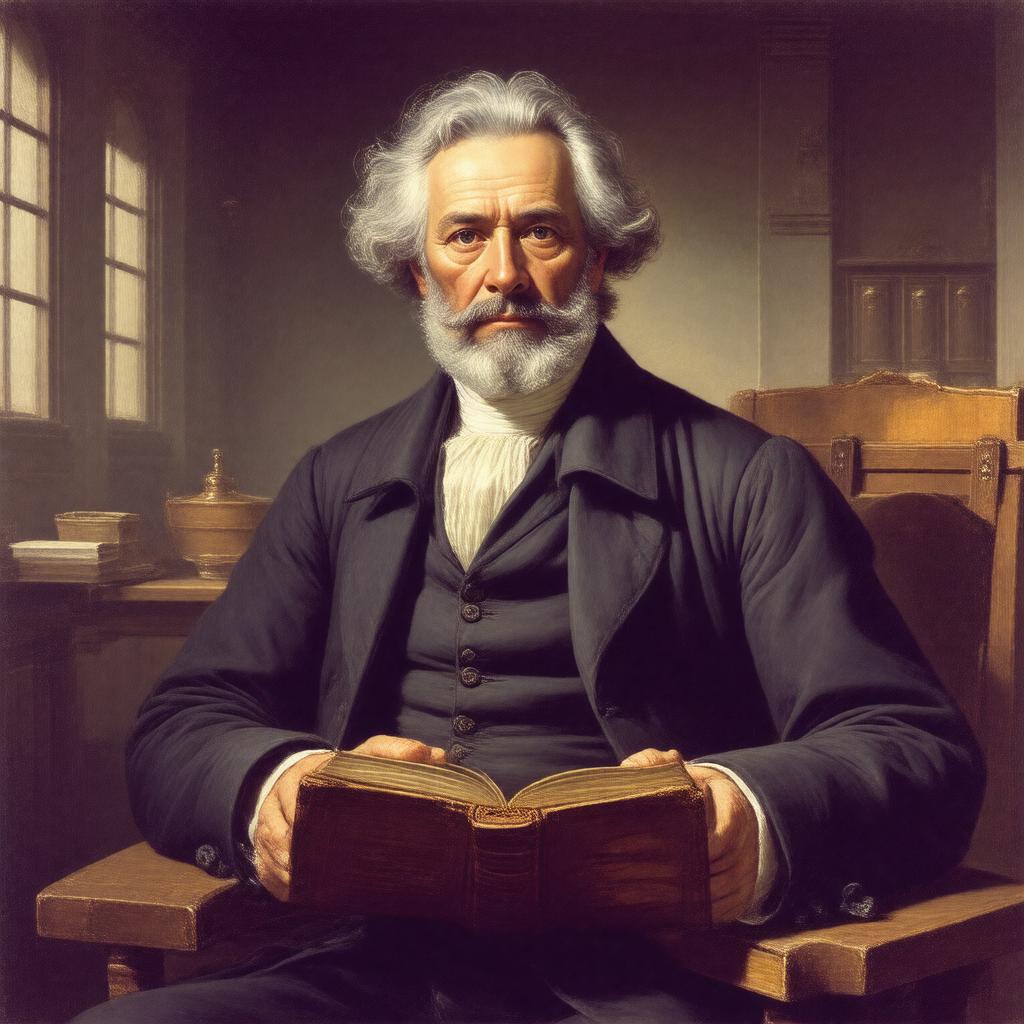 AI-created image of Hosea Ballou