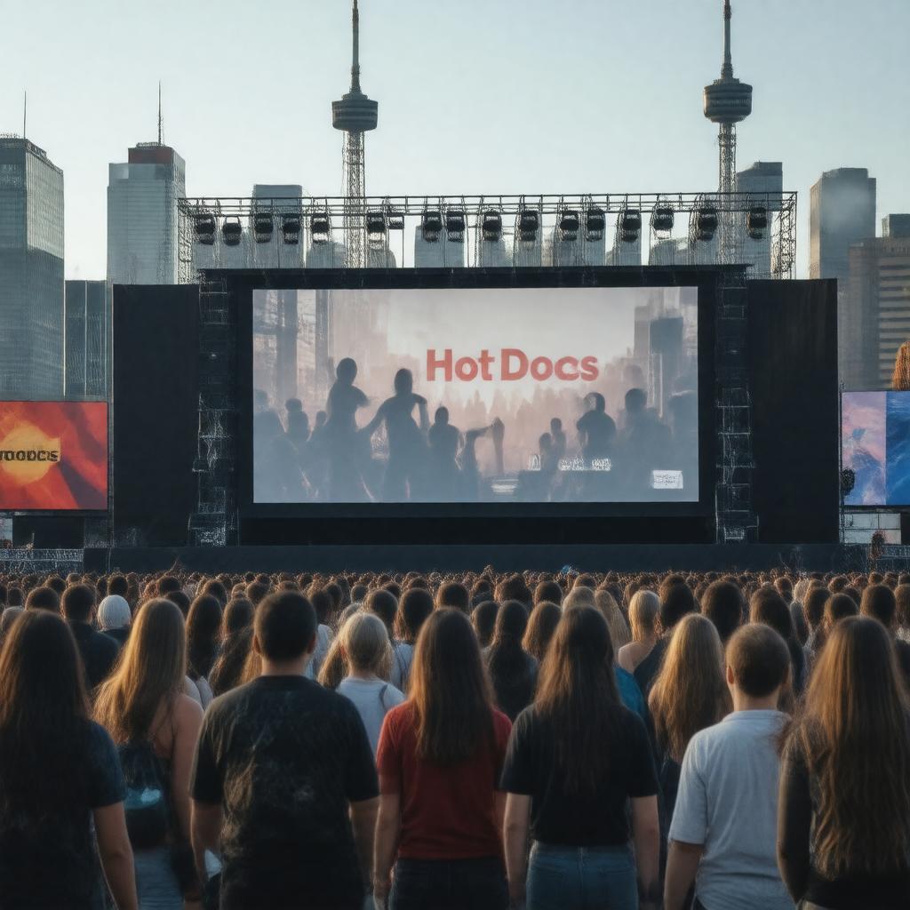 Click to view larger image AI-created image of Hot Docs Canadian International Documentary Festival